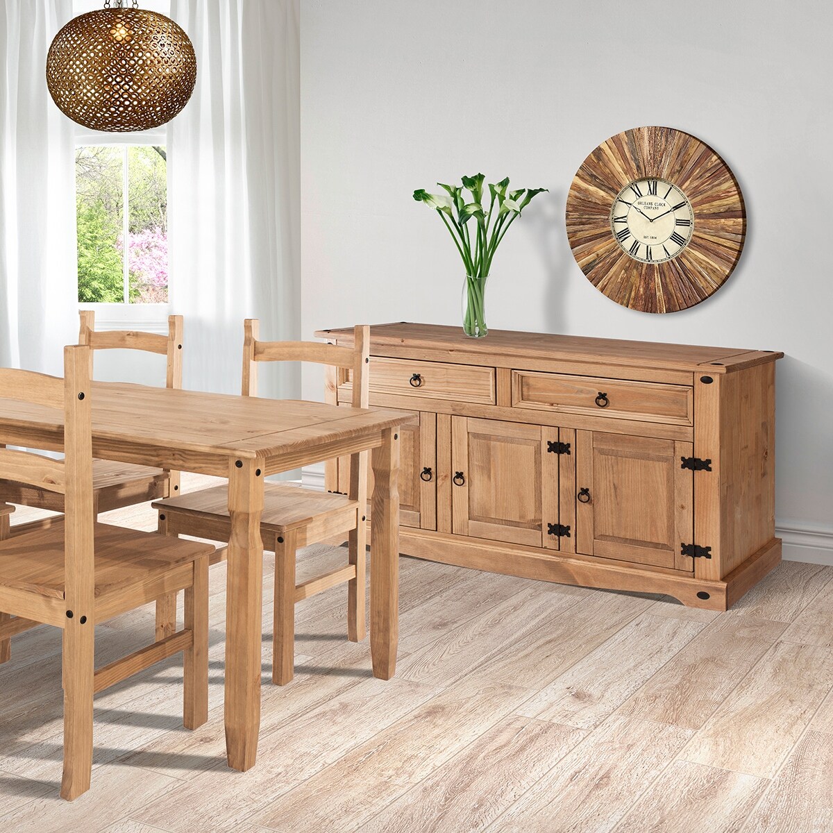 Furniture Dash Wood Buffet Sideboard Corona Buffets & Sideboards